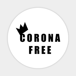 Corona Free Status Magnet